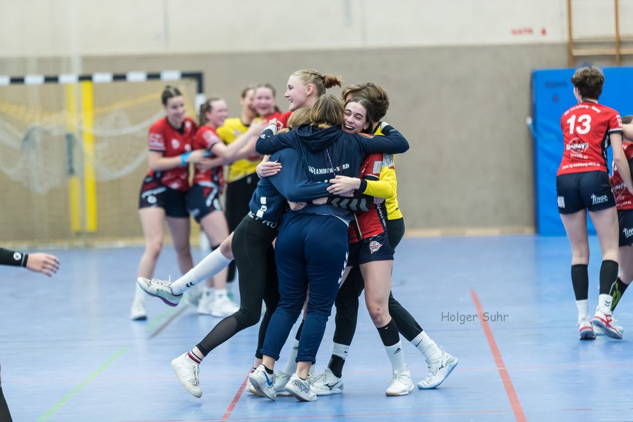 Bild 246 - B-Juniorinnen SG HH Nord - SV Henstedt Ulzburg : Ergebnis: 23:22